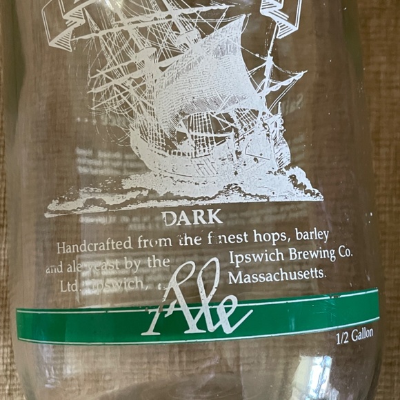 Ipswich Dark Air Brewing Bottle with Sailing Ship from the late 90's - Picture 10 of 14